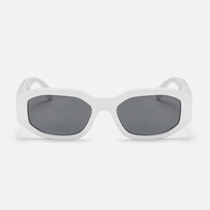 CHPO Brooklyn Sunglasses - White/Black