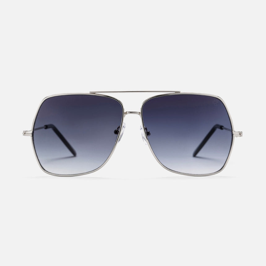 CHPO Cliff Sunglasses - Silver/Grey