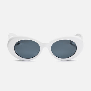 CHPO Frances Sunglasses - White/Black