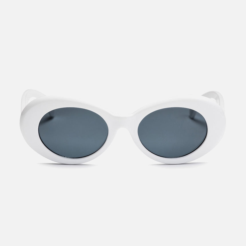 CHPO Frances Sunglasses - White/Black