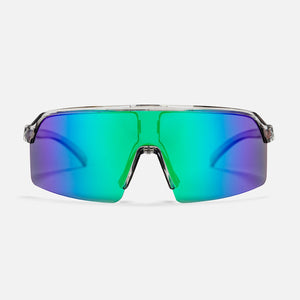 CHPO Nestor Sunglasses - Grey/Rainbow Mirror