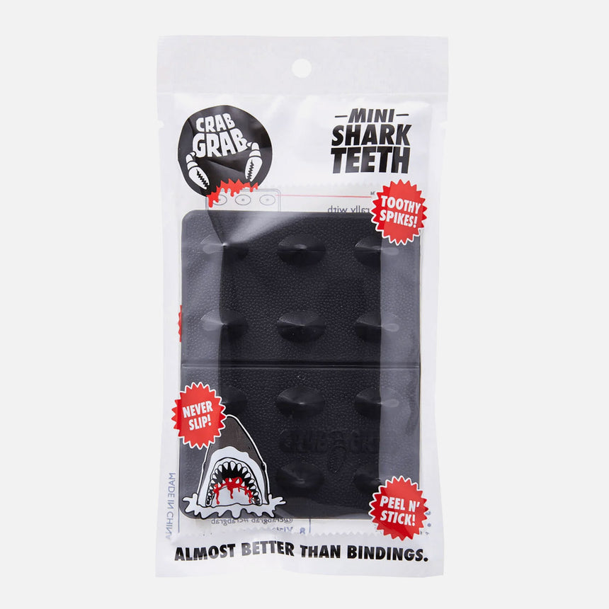 CRAB GRAB Mini Shark Teeth - Black