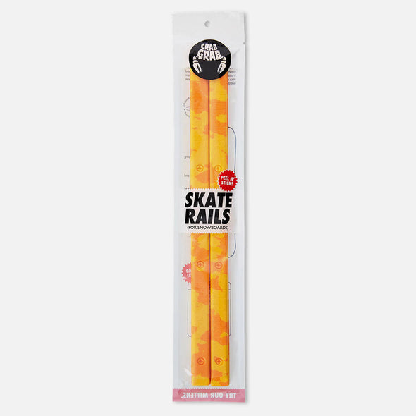 CRAB GRAB Skate Rails Stomp Pad - Orange Juice Swirl