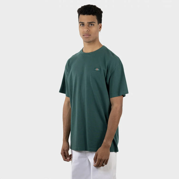 DICKIES Classic Label Washed Tee - Spruce