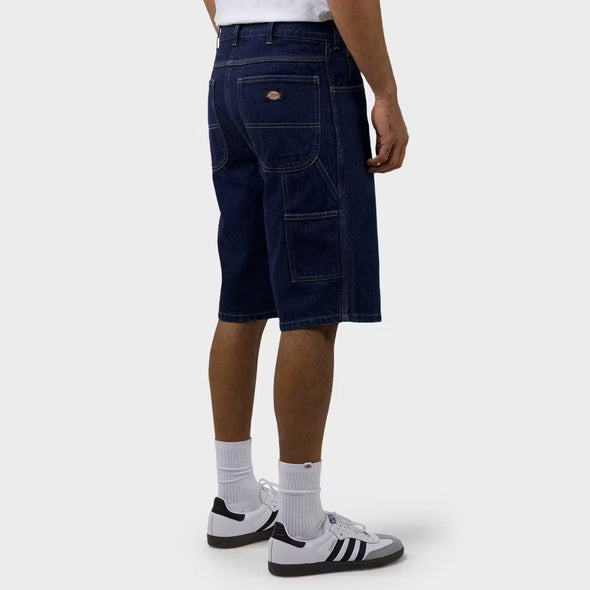 DICKIES Relaxed Fit Carpenter Denim 11" Short - Rinsed Indigo