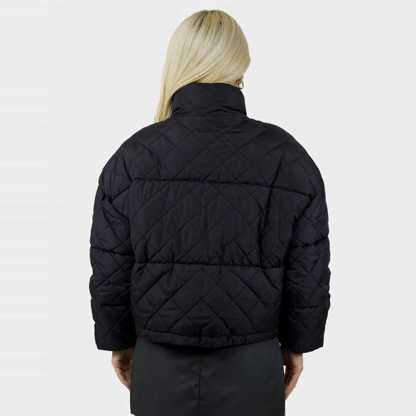 DICKIES Women's Lamkin Quilted Puffer Jacket - Black