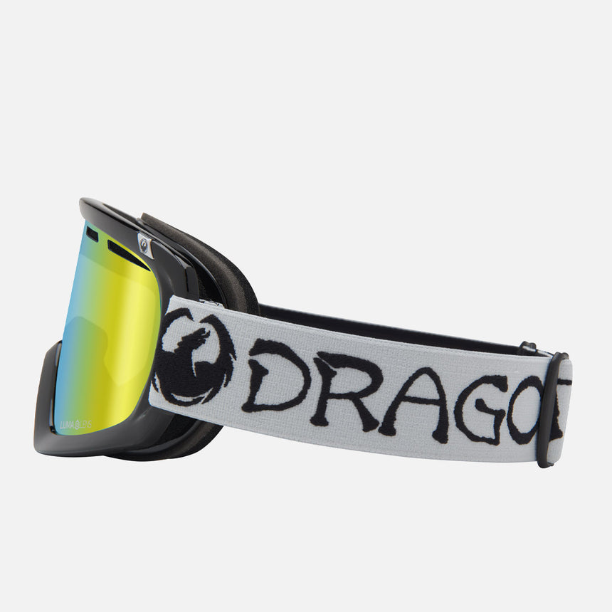 DRAGON D1 OTG Low Bridge Goggle 2026 - Classic Grey/Gold Ion