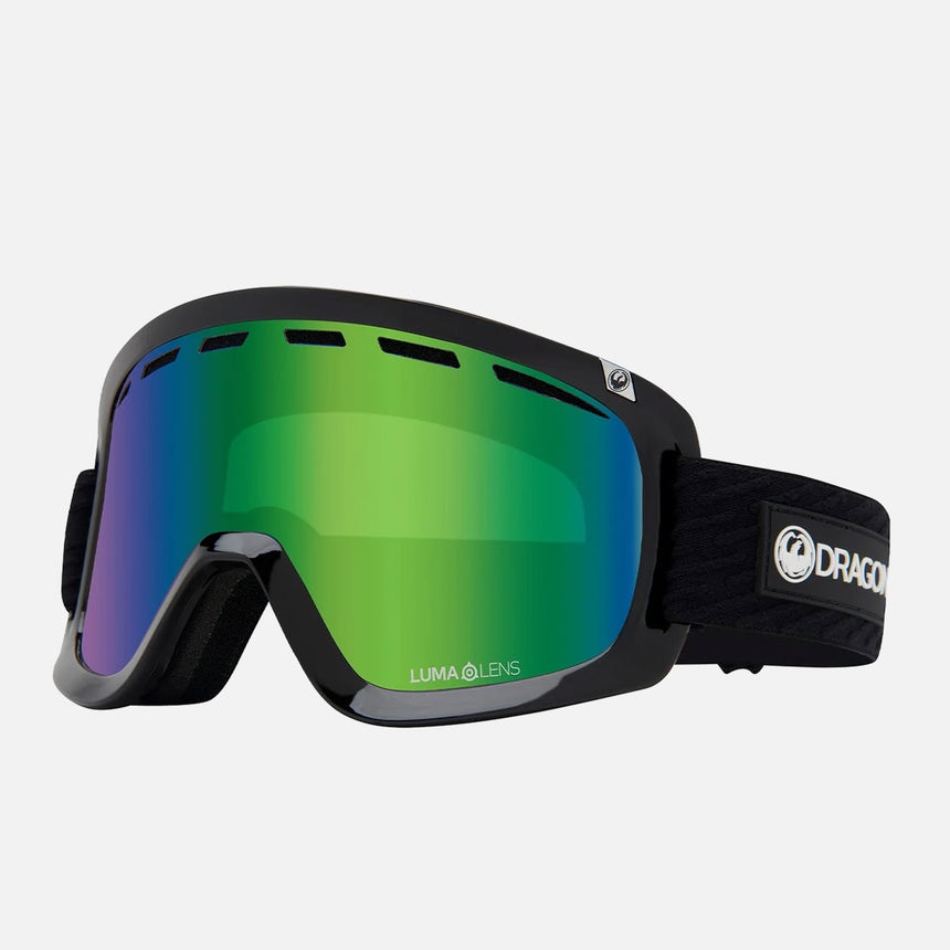 DRAGON D1 OTG Low Bridge Goggle 2026 - Icon Green/Green Ion