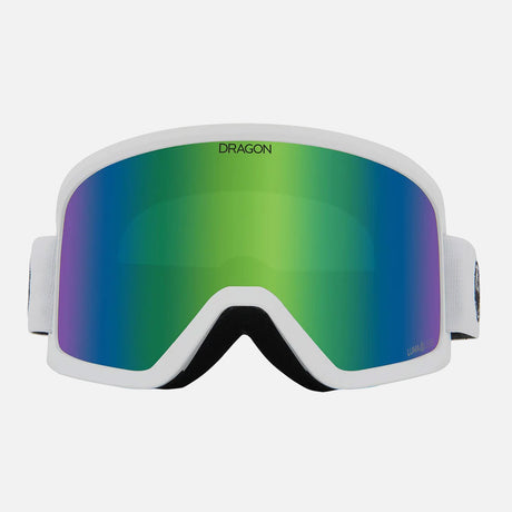 DRAGON DX3 OTG Goggle 2026 - White/Green Ion