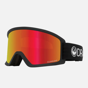 DRAGON DX3 OTG Low Bridge Goggle 2026 - Black/Red Ion