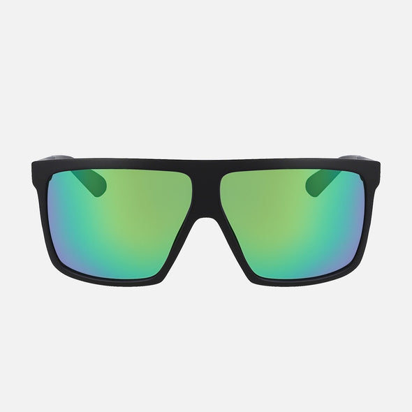 DRAGON Ultra Polarized Sunglasses - Matte Black (Green Ion)