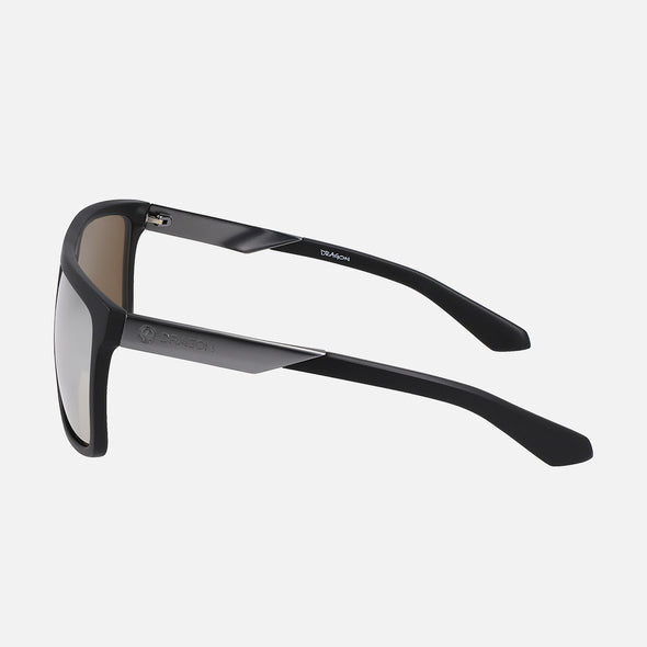 DRAGON Ultra Sunglasses - Matte Black (Silver Ion)