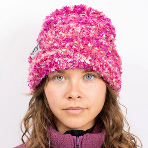 EIVY Boucle Knit Beanie - Pink