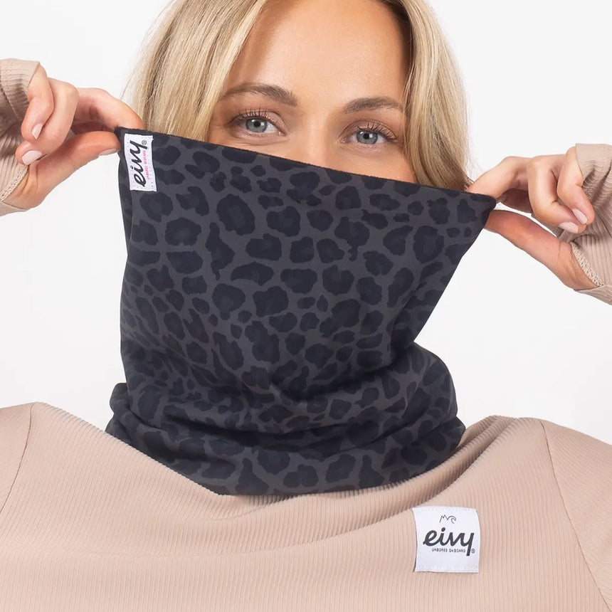 EIVY Colder Neckwarmer - Black Leopard