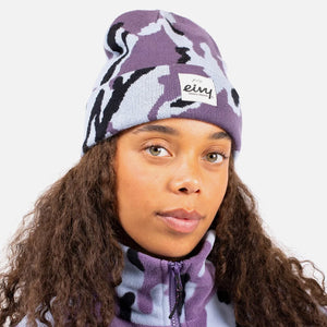 EIVY Heavy Jaquard Beanie - Purple Stray