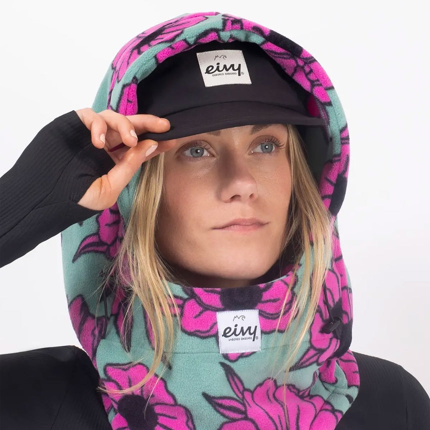EIVY Mandy Fleece Balaclava - Turquoise Flower