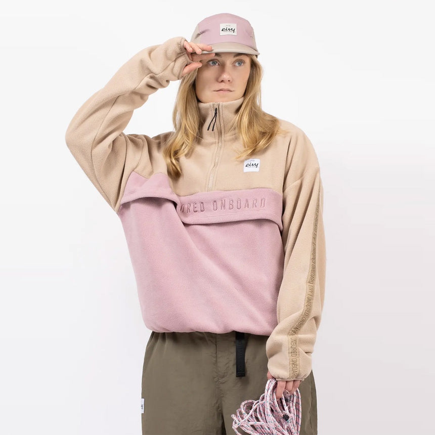 EIVY Women's Ball Fleece - Sand/Faded Woodrose