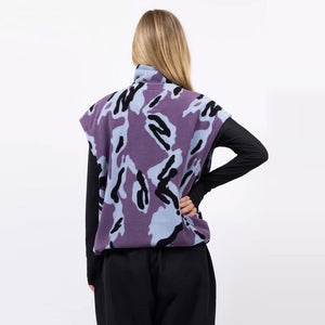 EIVY Women's Ball Fleece Vest - Purple Stray