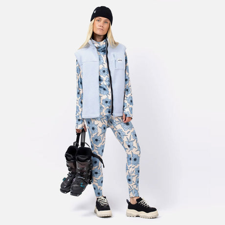 EIVY Women's Icecold Gaiter Top - Blue Flower