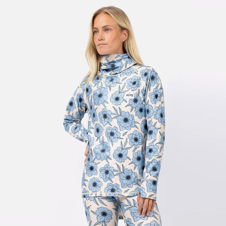 EIVY Women's Icecold Gaiter Top - Blue Flower