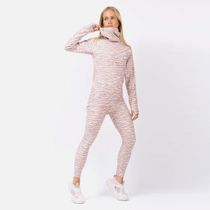 EIVY Women's Icecold Gaiter Top - Pastel Zebra