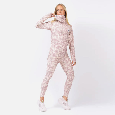 EIVY Women's Icecold Gaiter Top - Pastel Zebra