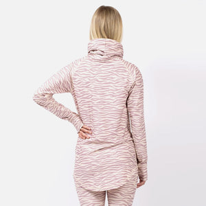 EIVY Women's Icecold Gaiter Top - Pastel Zebra