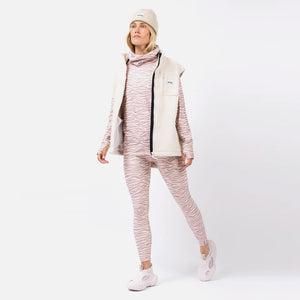 EIVY Women's Icecold Gaiter Top - Pastel Zebra