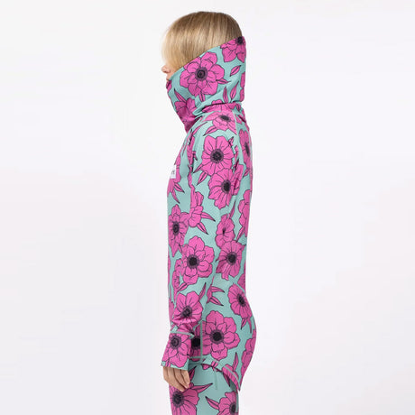 EIVY Women's Icecold Gaiter Top - Turquoise Flower