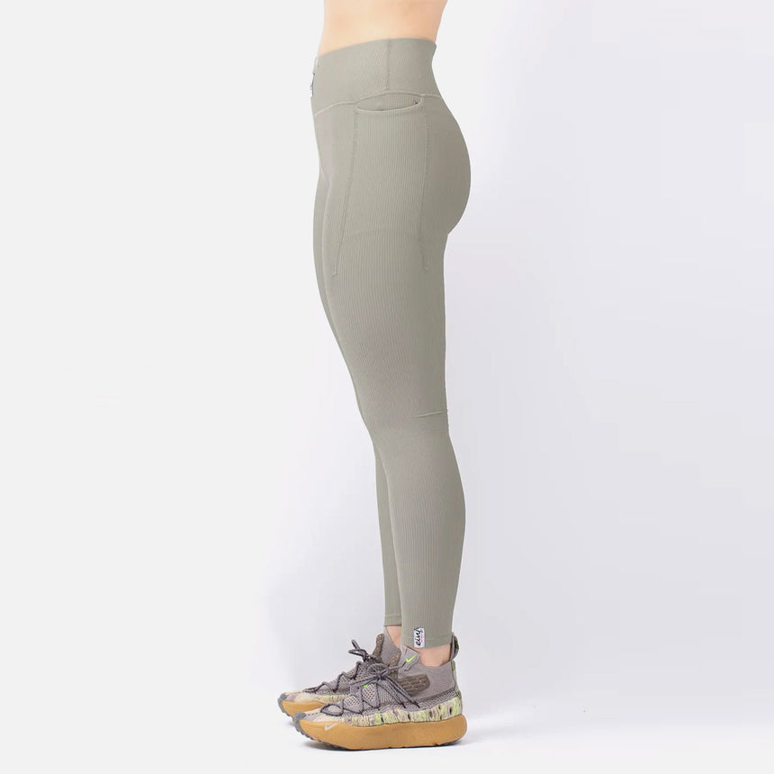 EIVY Women's Pocket Rib Tights - Faded Oak
