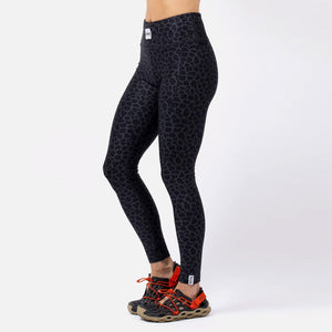 EIVY Women's Pocket Tights - Black Leopard