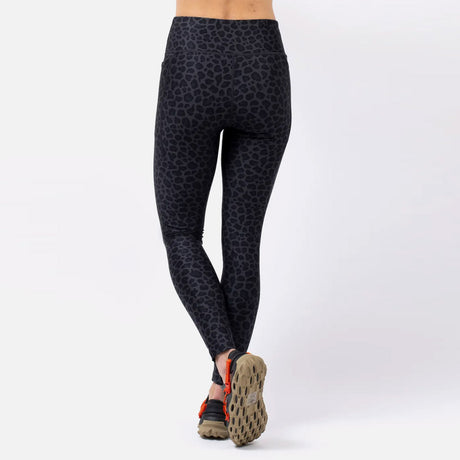 EIVY Women's Pocket Tights - Black Leopard