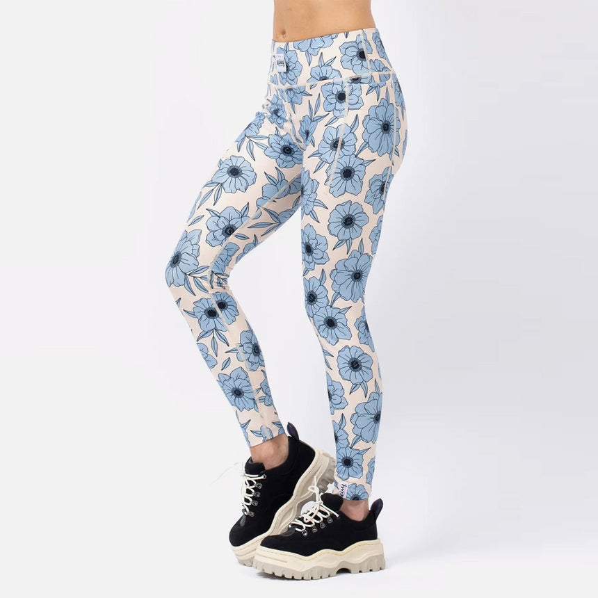 EIVY Women's Pocket Tights - Blue Flower