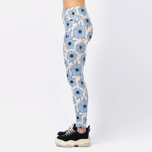 EIVY Women's Pocket Tights - Blue Flower