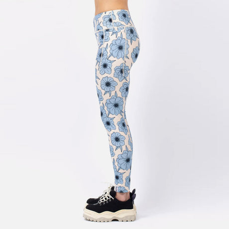 EIVY Women's Pocket Tights - Blue Flower
