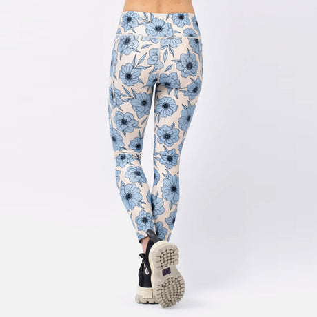 EIVY Women's Pocket Tights - Blue Flower