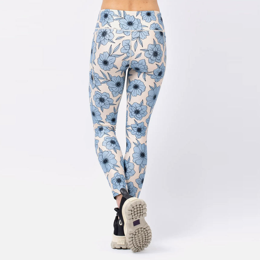EIVY Women's Pocket Tights - Blue Flower