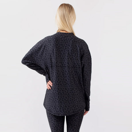 EIVY Women's Venture Top - Black Leopard