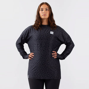 EIVY Women's Venture Top - Black Leopard
