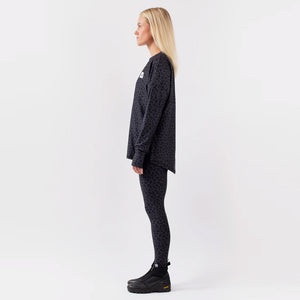 EIVY Women's Venture Top - Black Leopard