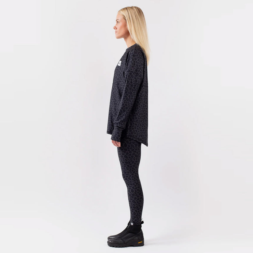 EIVY Women's Venture Top - Black Leopard