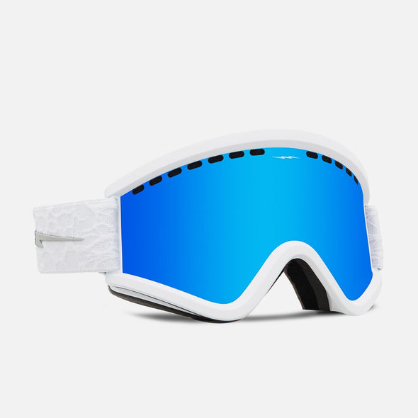 ELECTRIC EGV Goggle 2024 - Matte White Nuron/Blue Chrome