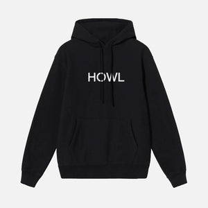 HOWL Logo Hood - Black/White