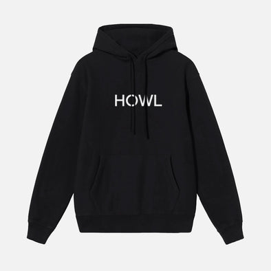 HOWL Logo Hood - Black/White