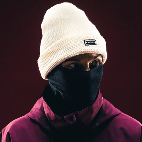 HOWL Waffle Beanie - Cream