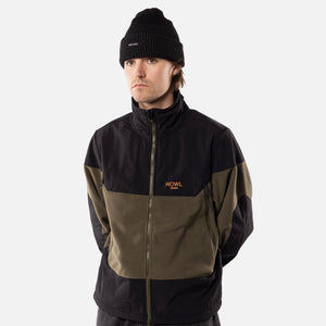 HOWL Zip Polar Fleece Jacket - Army