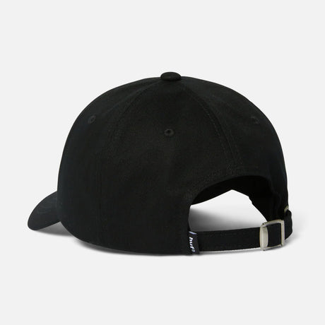 HUF 89 Embroidered 6 Panel CV Hat - Black/White