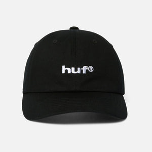 HUF 89 Embroidered 6 Panel CV Hat - Black/White