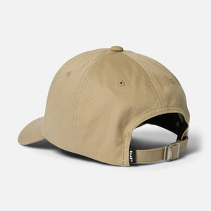 HUF 89 Embroidered 6 Panel CV Hat - Stone/Blue