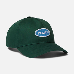 HUF 89 Oval 5 Panel Hat - Forest Green